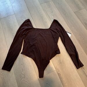 BNWT Lululemon Squareneck Bodysuit XL